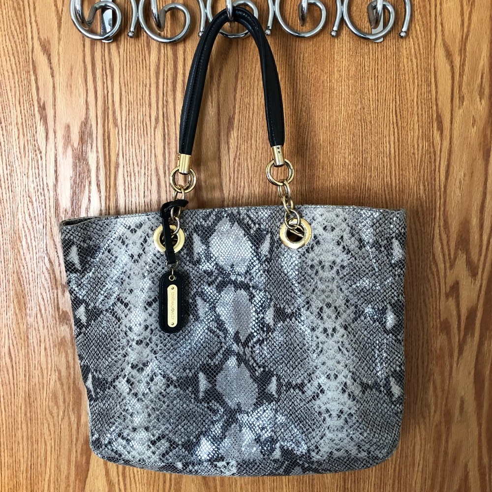 Cynthia Rowley Leather Snakeskin Bag/Tote